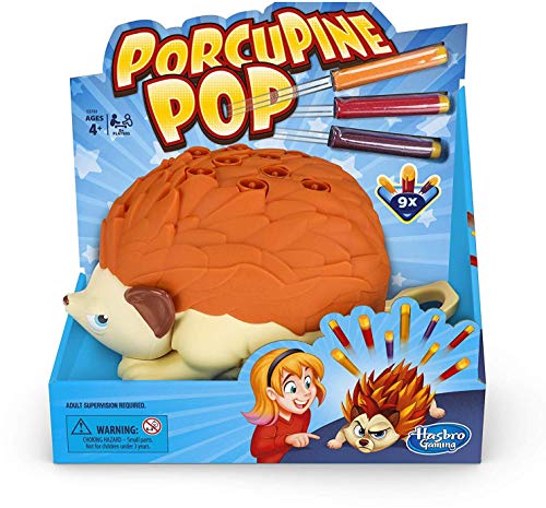 Hasbro Gaming Porcupine Pop Game Para Crianças De 4 Anos E Up