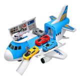 1 Conjunto De Brinquedos De Avião Transport Airplane Toys Ea