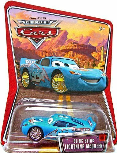 Carros Da Disney Pixar Bling Bling Lightning Mcqueen 155 Di