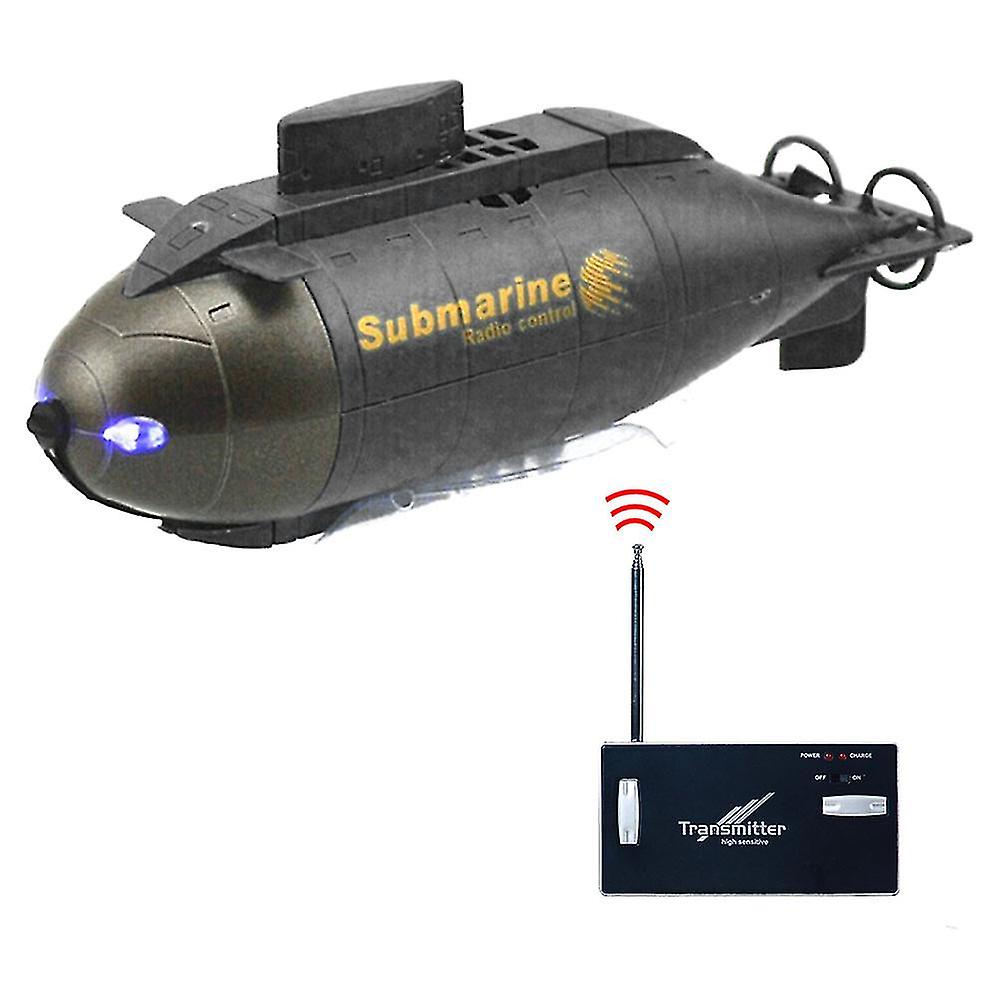 Mini Submarino Rc Modelo Militar Barco Submarino De 6 Cana