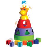 Brinquedo Educativo Girafa Didática Com Blocos Merco Toys