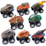 Conjunto De 8 Carros De Brinquedo De Dinossauros