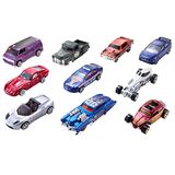 Hot Wheels Set De 10 Carros De Brinquedo &amp; Caminhões Em Escala 164 Corrida