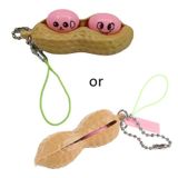 Chaveiro De Liberação De Pressão Squeeze Fidget Toy Peanut M