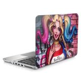 Skin Adesivo Protetor para Notebook 15,6' DC Alerquina Harley Quinn b1