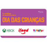 Gift Card Digital Dia das criancas 200BRL