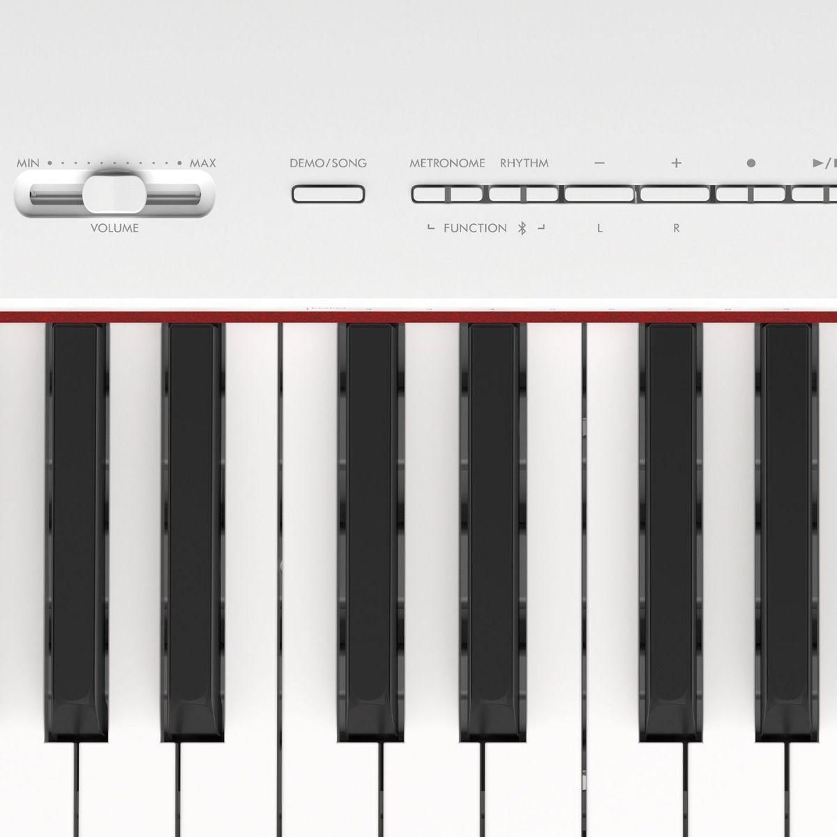 Piano Digital Yamaha P225 Branco 88 Teclas Portátil P225 Wh