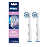 Refil Para Escova De Dente Oral-b Elétrica Sensi Ultrafino 2 Unidades