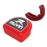 Protetor Bucal Profissional Muvin PTB-100 Vermelho