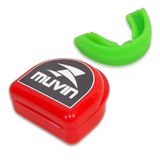 Protetor Bucal Profissional Muvin PTB-100 Verde