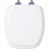 Assento Sanitário Almofadado Soft Close Thema Branco Para Vaso Incepa