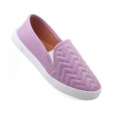 Tênis Slip On Matelassado Select Roxo 37