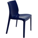 Cadeira Tramontina Alice Brilho Summa Em Polipropileno Azul Yale 92037170