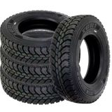 Kit 4 Pneus 275/80r22.5 149/146k 16pr Mix Works F2 Xbri