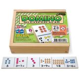 Brinquedo Educativo Dominó Posição 28 Peças - Jottplay