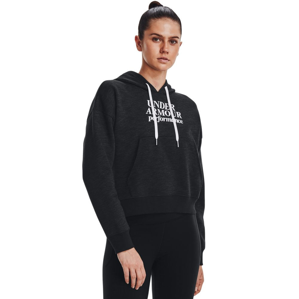 Moletom De Treino Feminino  Under Armour Essential Script Hoodie