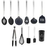 Conjunto Utensilios Cozinha Silicone 12pcs N239517-8 -quanhe