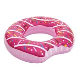 Boia Inflavel Donut 107cm De Diametro Bestway Rosa