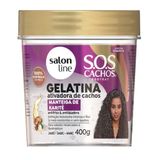 Gelatina Salon Line Sos Cachos Manteiga De Karité 400g