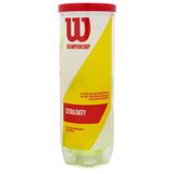 Bola De Tênis Wilson Championship Extra Duty - Tubo Com 3 Unidades
