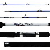 Vara Pesca Molinete Way Fishing Pérola 1302 Wf2628-1 8-10 Lbs 1,30m - 2 Partes