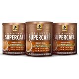 Kit 3x Desincoffee Supercafé Chocolate Belga Desinchá 220g  Kit