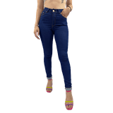 Calça Feminina Skinny Jeans Escuro  Ref 3542r