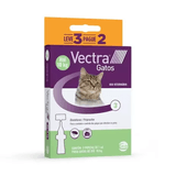 Vectra Gatos - Para Gatos Até 10kg - 3 Pipetas