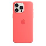 Capa Com Magsafe Para Iphone 15 Pro Max, Apple, Silicone, Goiaba