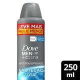 Desodorante Antitranspirante Aerossol Dove Men+Care Proteção Total 250ml