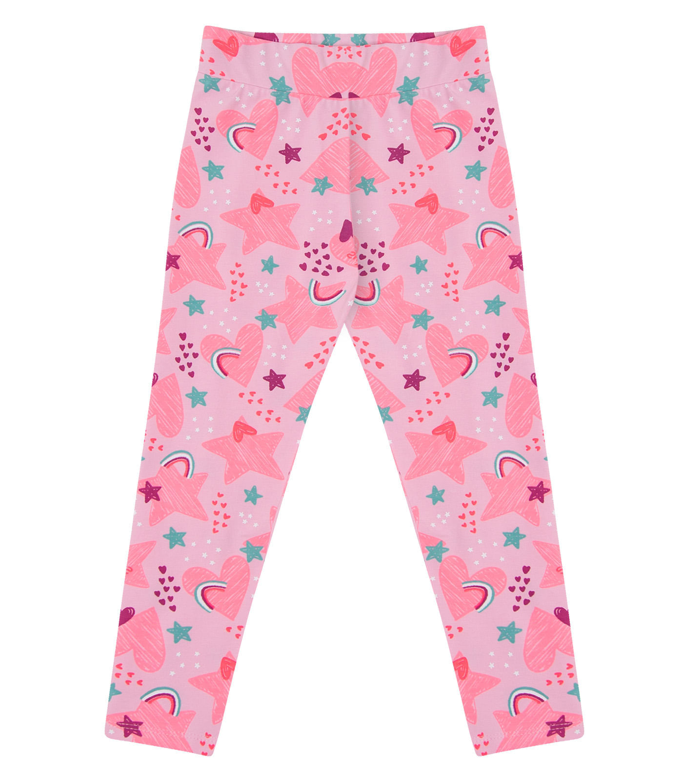 Legging Estampada Feminina Select Rosa 6