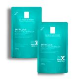 Kit 2 Gel De Limpeza Facial Effaclar Alta Tolerância La Roche-posay Refil 240g