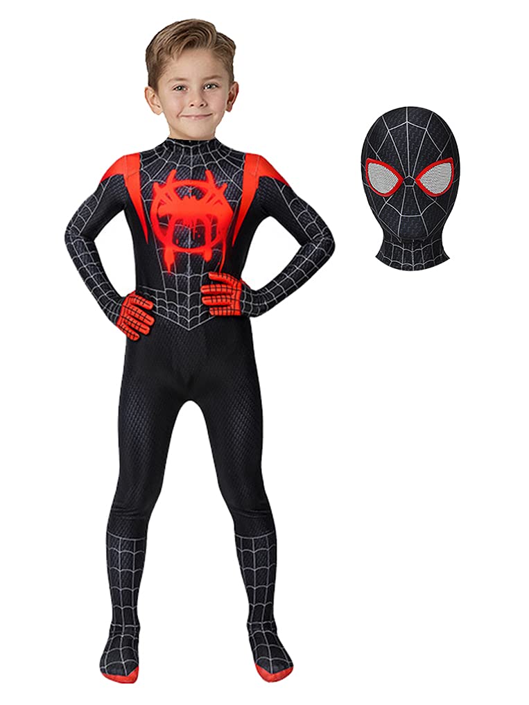 Fantasia De Super-herói Cosplay Bodysuit Kids Halloween Dress Up