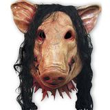 Máscara Horrível Máscara De Porco Máscara Facial Máscara De Látex Fantasia Mascarada