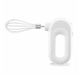 Misturador De Mão Whisk Elétrico 4 Velocidades De Carregamento Usb Branco