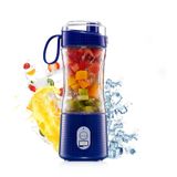 Liquidificador Portátil Shakes Fruta Mini Misturador Azul Marinho