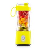 Liquidificador Portátil Shakes Fruta Mini Misturador Amarelo