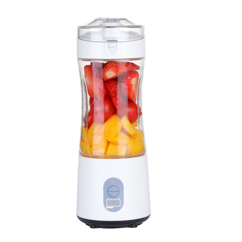 Liquidificador Portátil Shakes Fruta Mini Misturador Branco