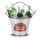 Balde Para Cerveja Em Alumínio 6l Stella Artois - Alumiart Falcão Alumiart Falcão