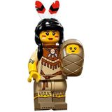 Mulher Tribal Minifigura Colecionável Lego Series 15