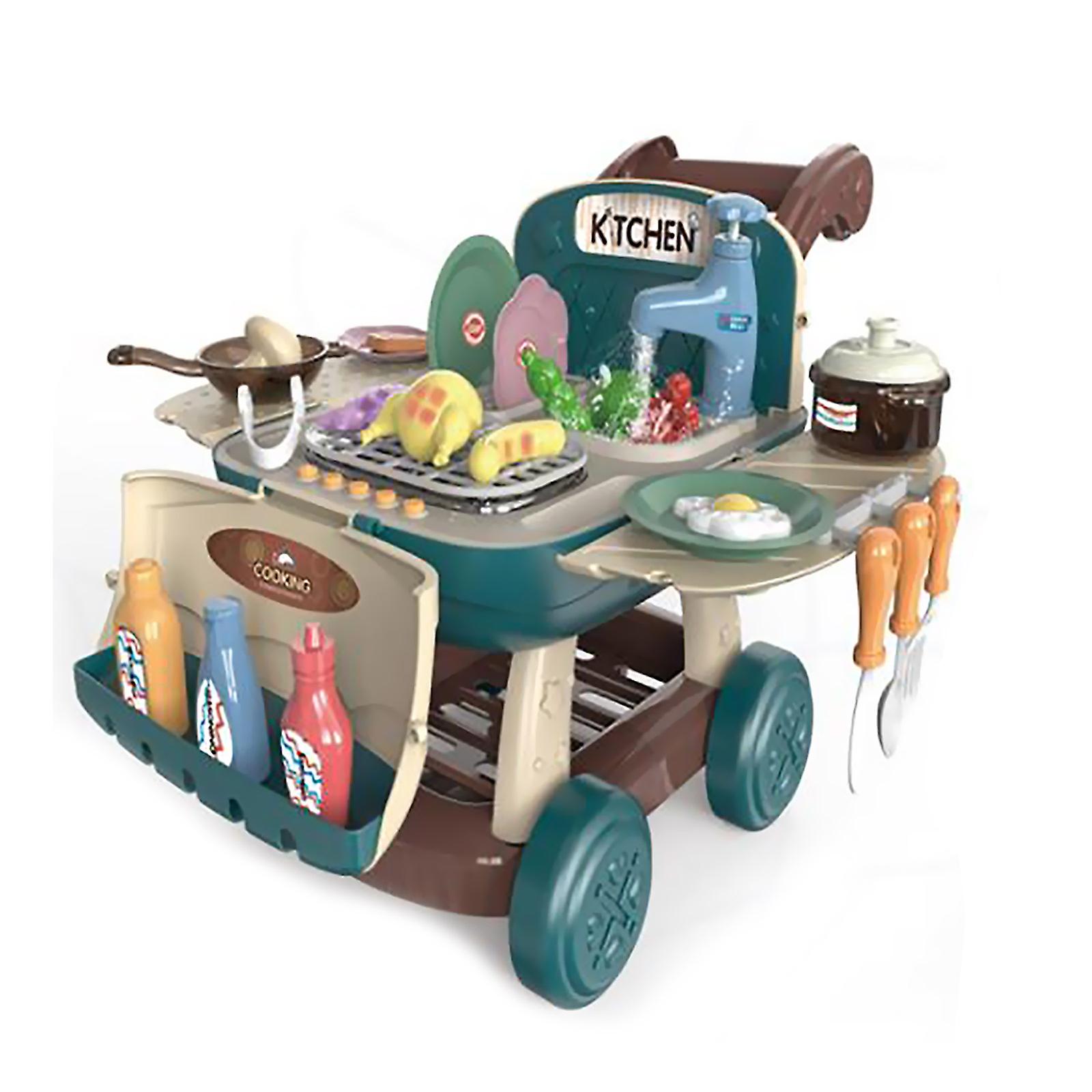 Conjunto De Brinquedos De Cozinha — Kids Pretend Play Kitche