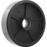 Roda Dianteira 200x50mm Pu Para Emp. E Paleteira Vonder