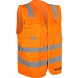 Colete Refletivo Bolso Laranja Cv107 - Vonder