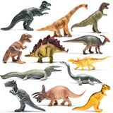 Figuras De Dinossauro Prextex De 10 — 12 Brinquedos De Dino