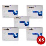 Kit 5 Toner Compatível 105a W1105a 107w 135a 135w | COM CHIP