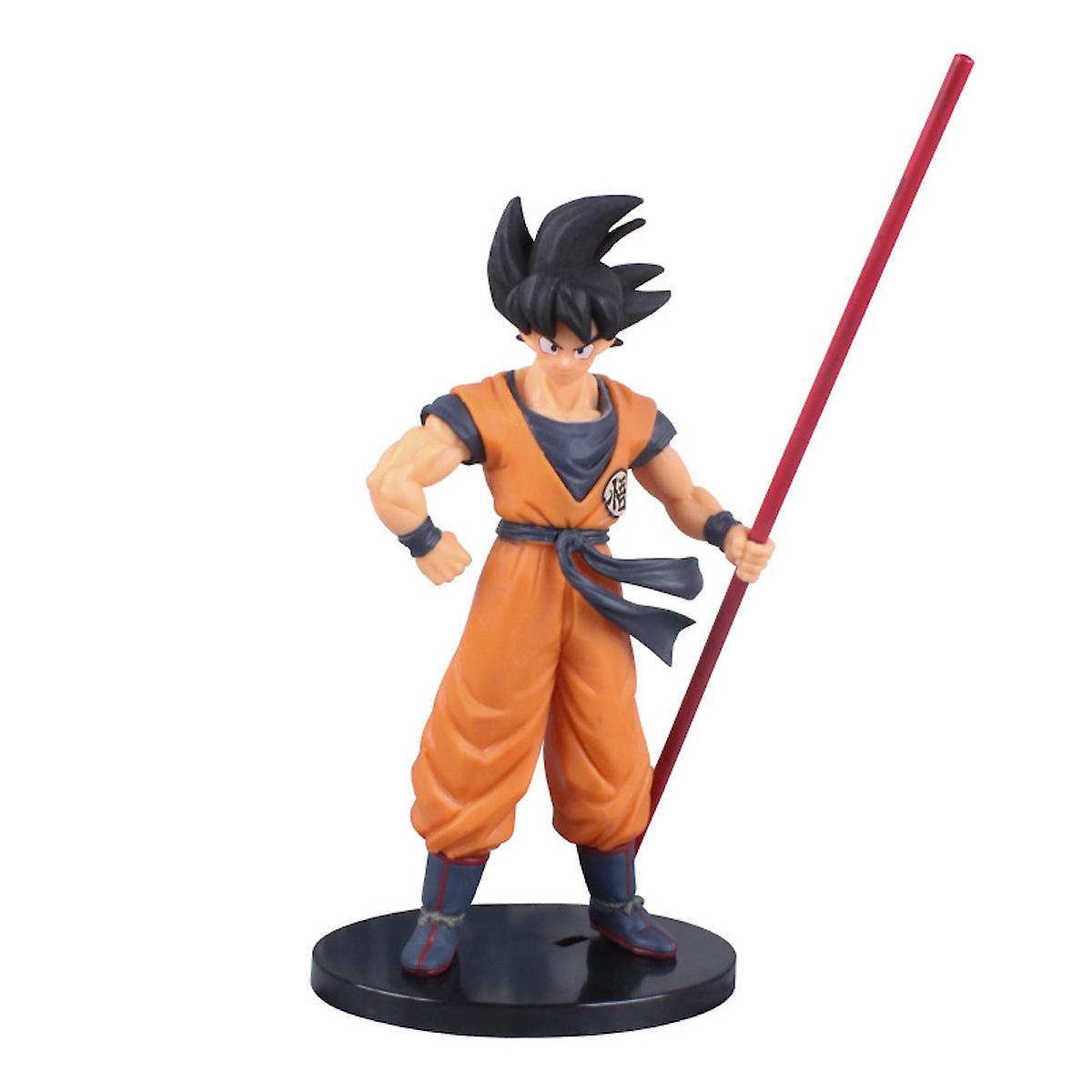 Dragon Ball Goku Com Stick Fighting Action Figure Modelo Toy - Carrefour