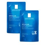 Kit 2 Gel De Limpeza Facial Effaclar Concentrado La Roche-posay Refil 240g