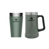 Caneca Térmica Hammertone Green 750ml + Copo Térmico Hammertone Green 473ml - Stanley