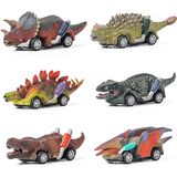 Brinquedo De Dinossauro Pull Back Cars Toys Dino Cars Toys V