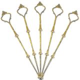 Suporte Para Bolo Dourado De 3 Camadas (5 Conjuntos) Suport